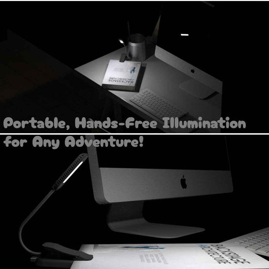 Book Light – Slim Matte Reading Lamp for Uncluttered Nightstands, Cordless LED with 3 Color Modes