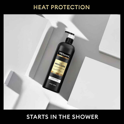 TRESemmé Rich Moisture Hydrating Shampoo 3 Count for Dry Hair Hyaluronic Acid Self Care Ritual 28 Fl Oz