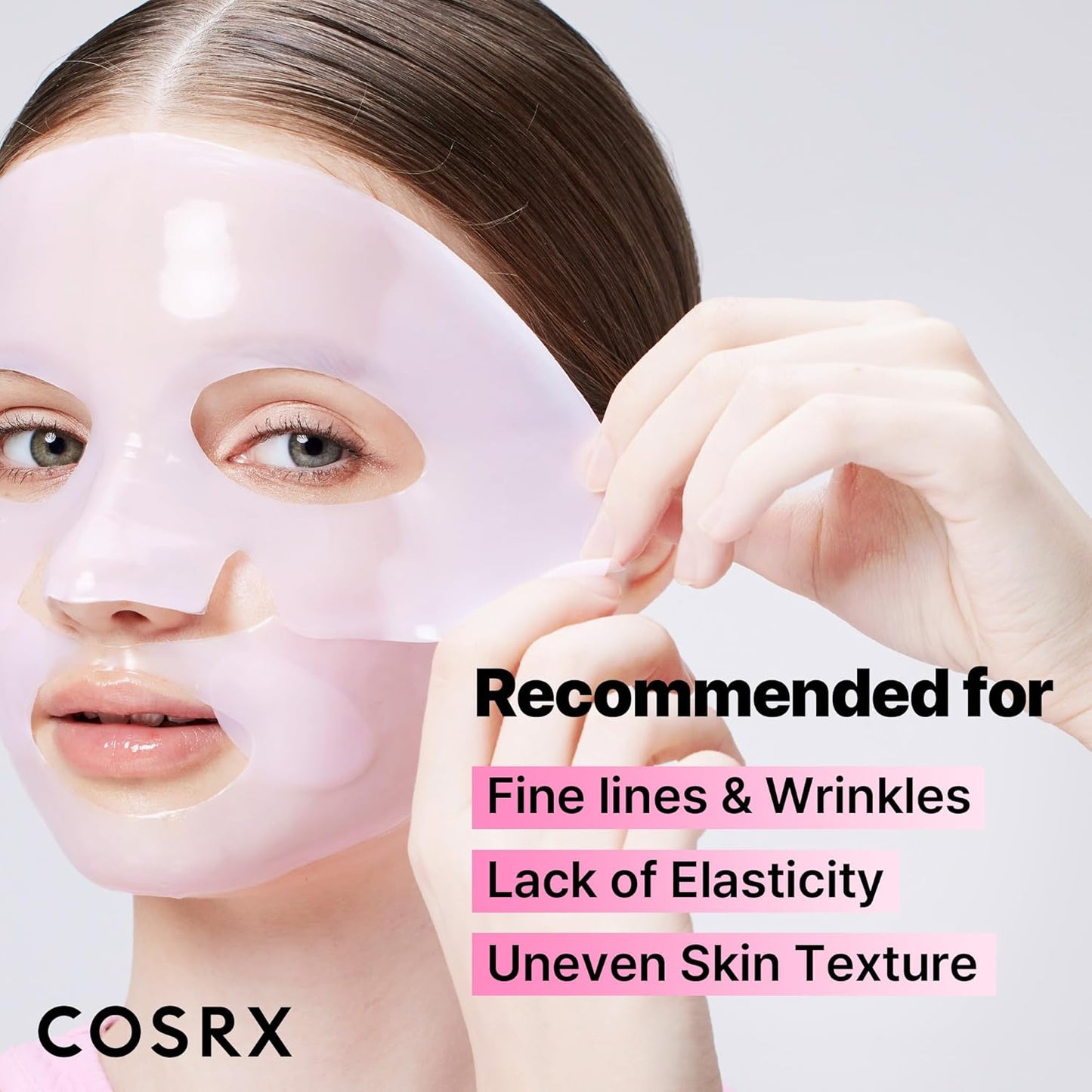 3 hydrogel masks per pack with 2-3 hour or overnight wear instructions