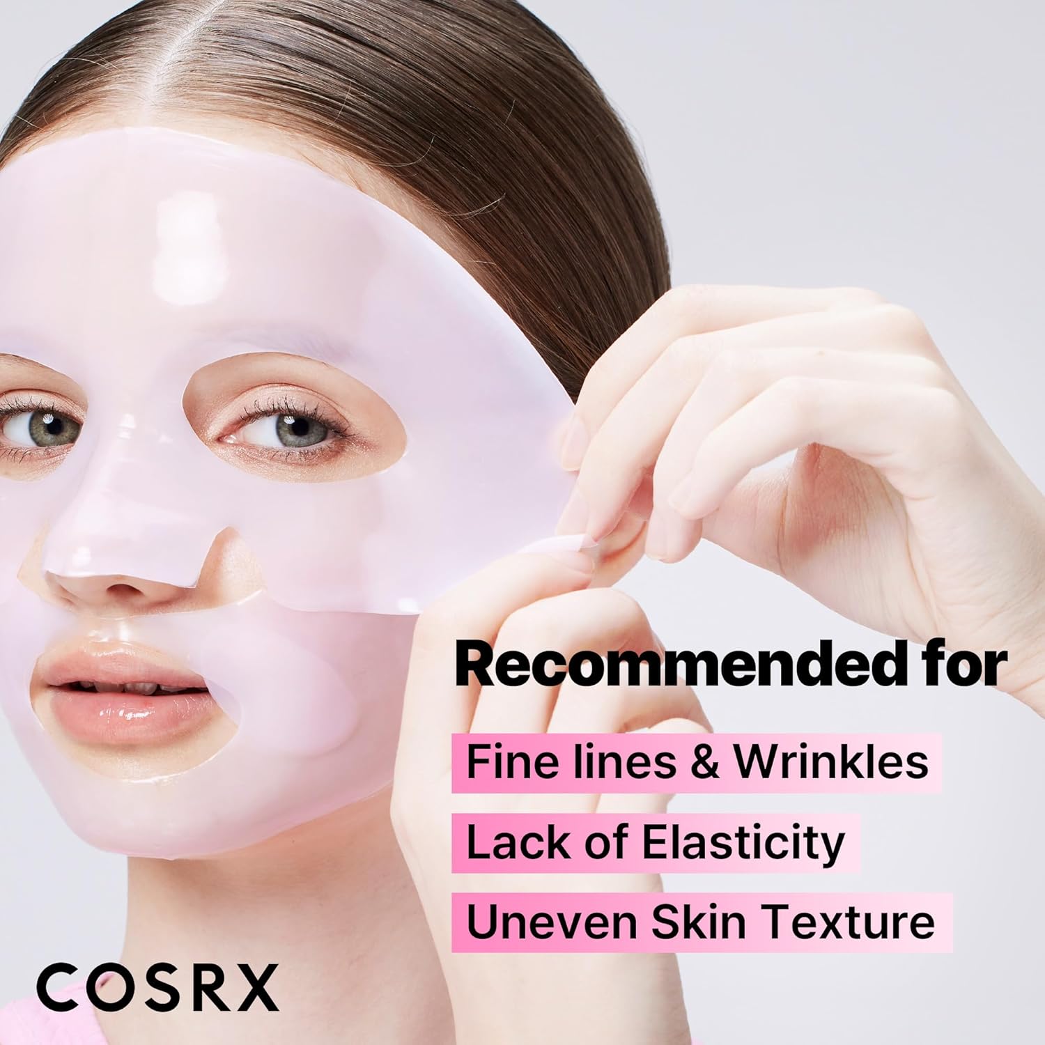 3 hydrogel masks per pack with 2-3 hour or overnight wear instructions