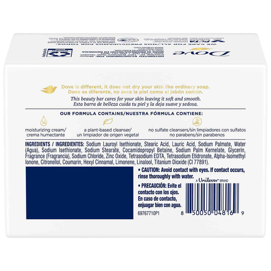 Dove Beauty Bar – At-Home Spa Bar for Face, Body and Hands, Fresh Scent