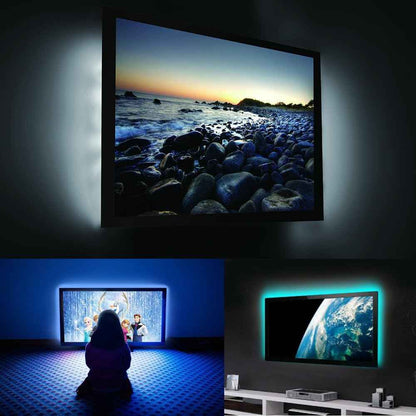Luminique Battery LED Strip Lights – Thoughtful Birthday Gift for Her with 20 Colors and Modes