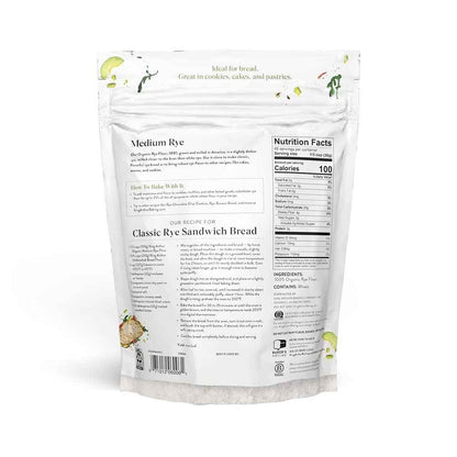 King Arthur Baking Organic Medium Rye Flour 3 lb – Mindful Sourdough Starter Feeding Ritual for Slow Living Home Bakers