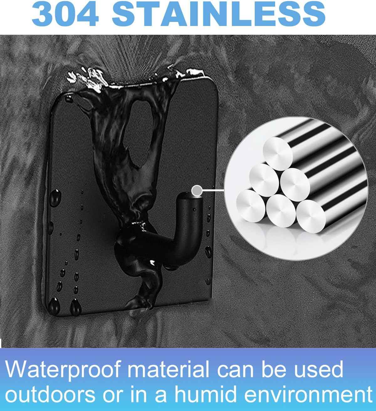 Brilmeadows Adhesive Wall Hooks – Thoughtful Housewarming Gift for New Homeowners and Renters