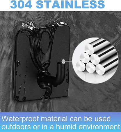Brilmeadows Adhesive Wall Hooks – Thoughtful Housewarming Gift for New Homeowners and Renters