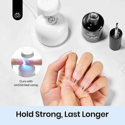 Beetles 3-Minute Gel Nail Kit – Quick 10-Minute Manicure for Busy Work-from-Home Schedules