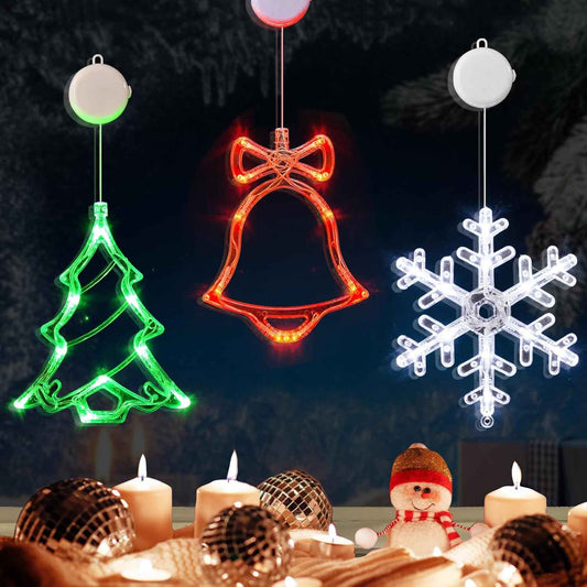 LOLStar Christmas Window Lights – 3-Pack Holiday Decor for Living Room Windows and Cozy Indoor Ambiance