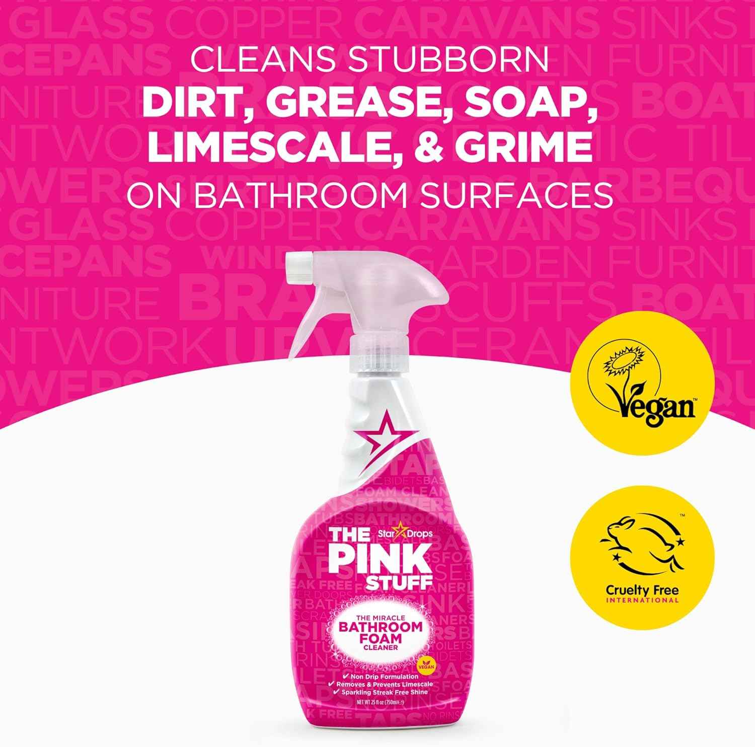 Stardrops – The Pink Stuff Ultimate Cleaning Pack – Housewarming Gift for New Homeowners, All-in-One Kitchen and Bathroom Bundle