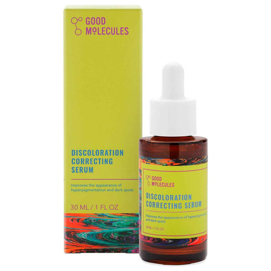 Good Molecules Discoloration Correcting Serum - Clean, Fragrance-Free Hyperpigmentation Serum Safe for Reactive and Sensitive Skin Types