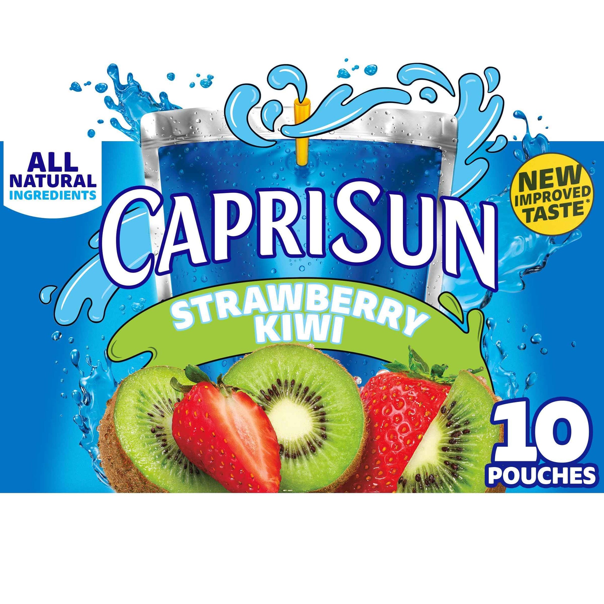 Hi-C Pokemon Strawberry Kiwi Juice – Refrigerator Pantry Staple for Kids Lunches, 30 Pouch Pack