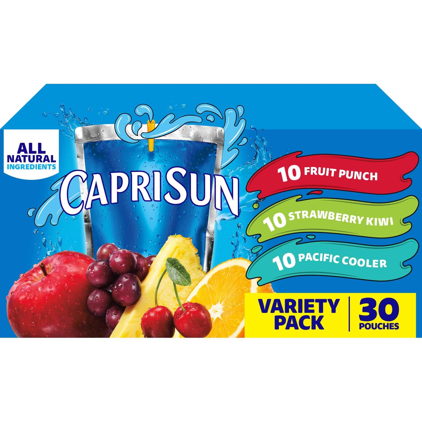Hi-C Pokemon Kids Juice Pouches – Pool Bag and Outdoor Play Refreshment, 30 Pouches 6 fl oz