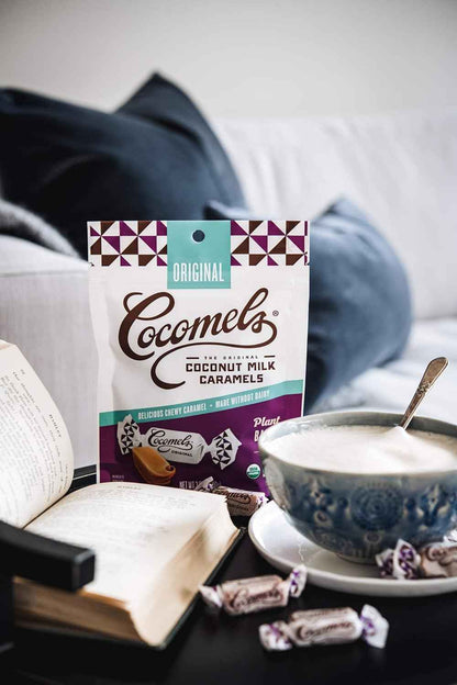 Cocomels Original Coconut Caramels – Plant-Based Dessert for a Guilt-Free Nighttime Wind-Down, 3.5 oz Pouch