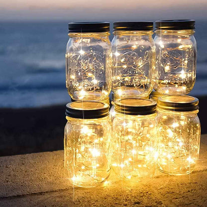 GIGALUMI Flameless Fairy Lights – Safe Bedroom Night Light for Kids and Pets, Battery Operated LED