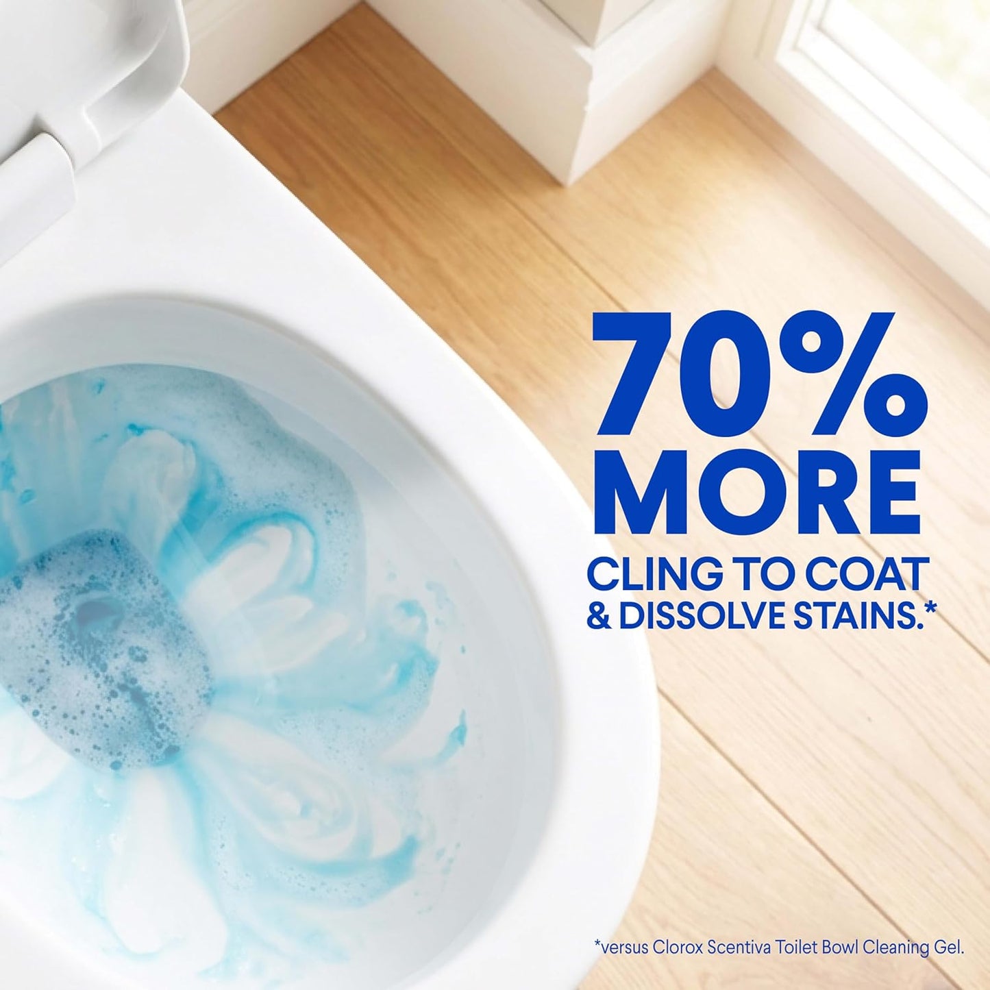 30-second active dwell time for fast stain dissolution