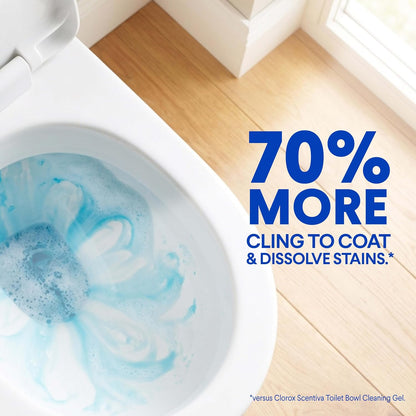 30-second active dwell time for fast stain dissolution