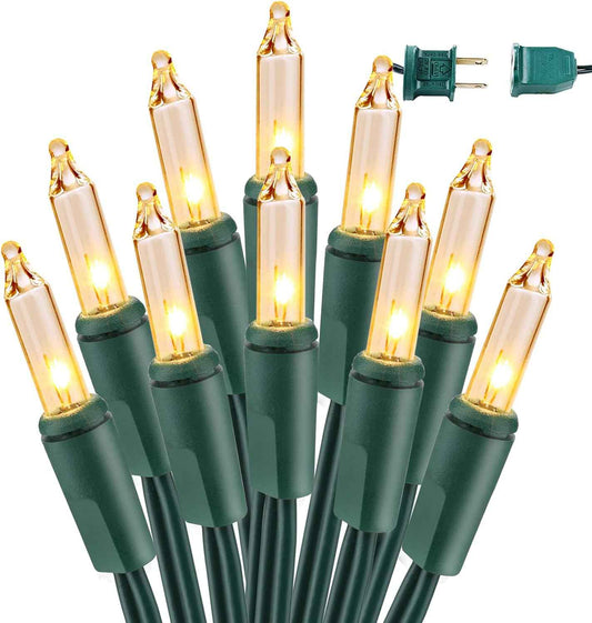 BrizLabs Warm White Christmas Lights – Thoughtful Holiday Gift for Home Decorators and New Homeowners, 2 Pack