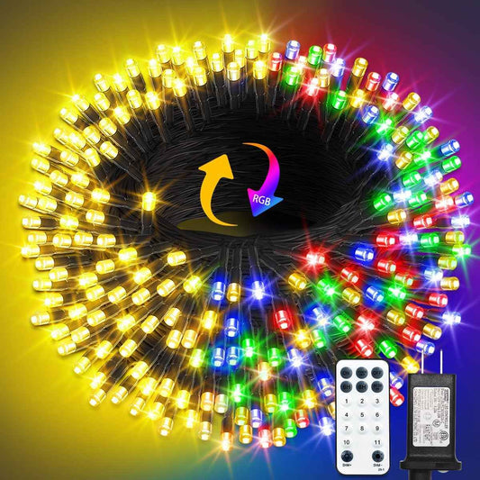 Minimax 29V UL Listed Color Changing String Lights – Cool to Touch, Flameless LED Lights for Bedroom, Around Kids and Pets, No Fire Risk
