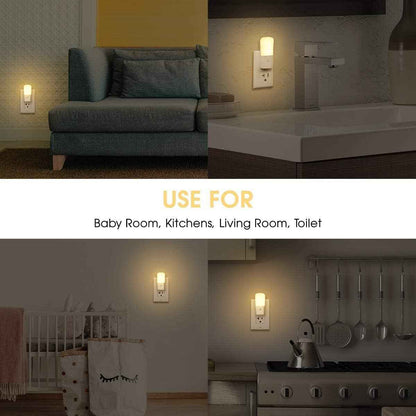 LOHAS Plug-in Night Light for Nursery and Kids Room, Dusk to Dawn Dimmable LED for Safe Nighttime Bathroom Trips