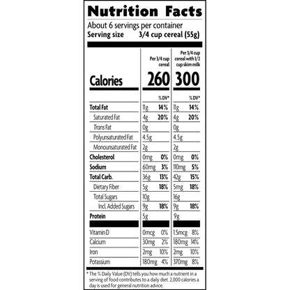 30g whole grains per serving