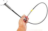 DR.PEN Flexible Grabber Claw Pick Up Reacher Tool (Drain Clog Remove Tool), With 4 Claws Bendable Hose Pickup Reaching Assist Tool for Litter Pick, Home and Kitchen Sink, Drains, Toilet (35.4 inch)