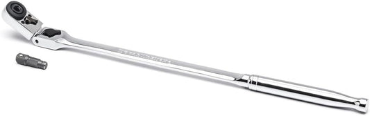GEARWRENCH_1/4"_Drive_72_Tooth_Quick_Release_Locking_Flex_Slim_Head_Ratchet,_12"_-_81030