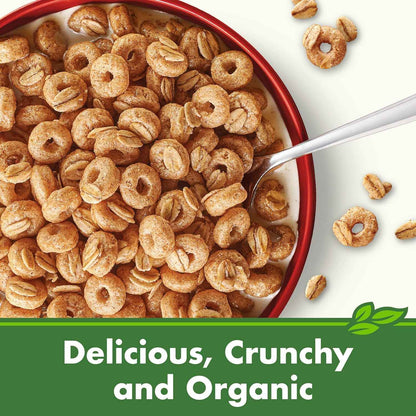 Cascadian Farm Organic Cinnamon Oat Clusters – Non-GMO Breakfast Cereal for Calm Pantry Rituals