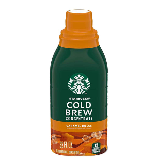 Starbucks Cold Brew Concentrate – Premium Café Indulgence for the Upscale Kitchen, 32 Fl Oz