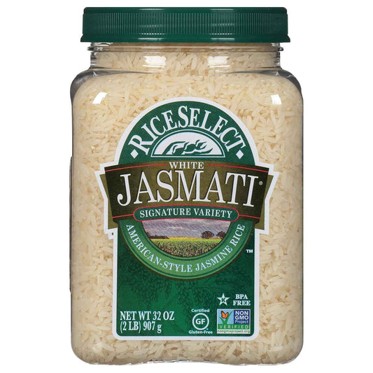 RiceSelect Jasmati Rice – Family-Safe Gluten-Free Side for Kid-Friendly Dinner Tables, 32 oz