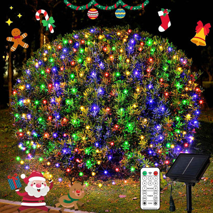JMEXSUSS 320 LED Solar Net Lights – Thoughtful Housewarming Gift for Garden Lovers, No Wiring