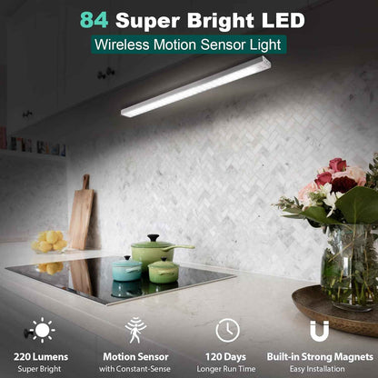 BLS 84 LED Motion Sensor Light – Thoughtful Housewarming Gift for New Homeowners and Apartment Dwellers