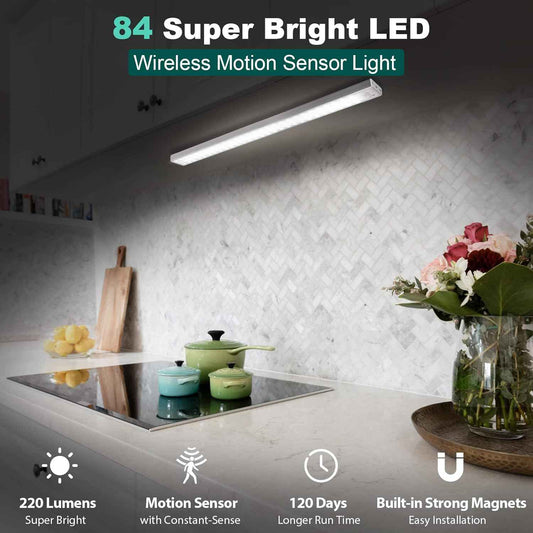 BLS 84 LED Motion Sensor Light – Thoughtful Housewarming Gift for New Homeowners and Apartment Dwellers