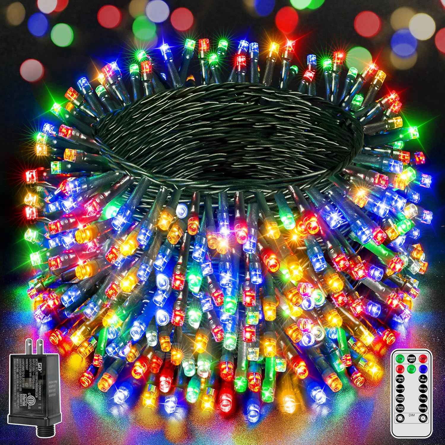 CozyHOME 328ft LED String Lights – Thoughtful Housewarming & Holiday Gift for Her with Remote & Timer