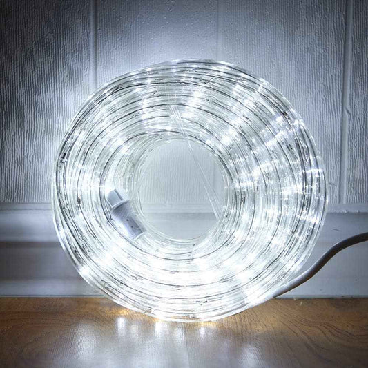 Lumoonosity LED Rope Lights – 33ft Warm White Ambient Lighting for Bedroom Ceilings, Living Room Trim, and Studio Apartments