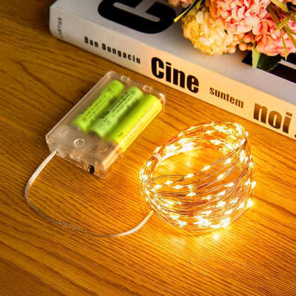 33ft string with 100 independent leds spaced 4 inches apart for dense illumination