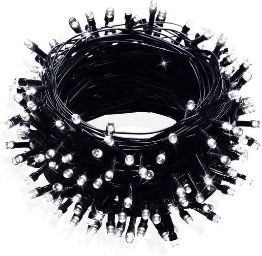 FULLBELL Black Fairy Lights 33ft 100 LED with Remote – Housewarming Gift for New Home, Canopy Bed & Wall Decor with Memory Function