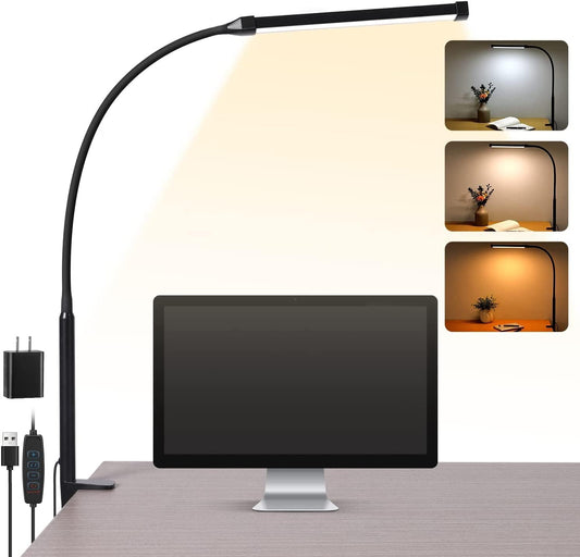 360° flexible aluminum goose-neck with 50,000-hour led lifespan