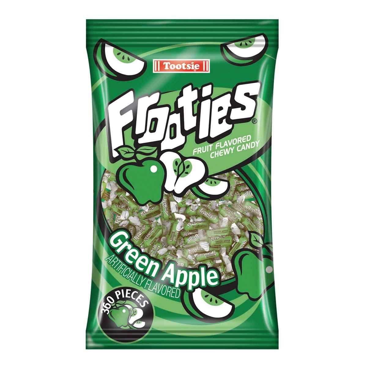 Tootsie Roll Green Frooties – Allergen Conscious Peanut Free and Gluten Free Candy for Sensitive Trick-or-Treaters