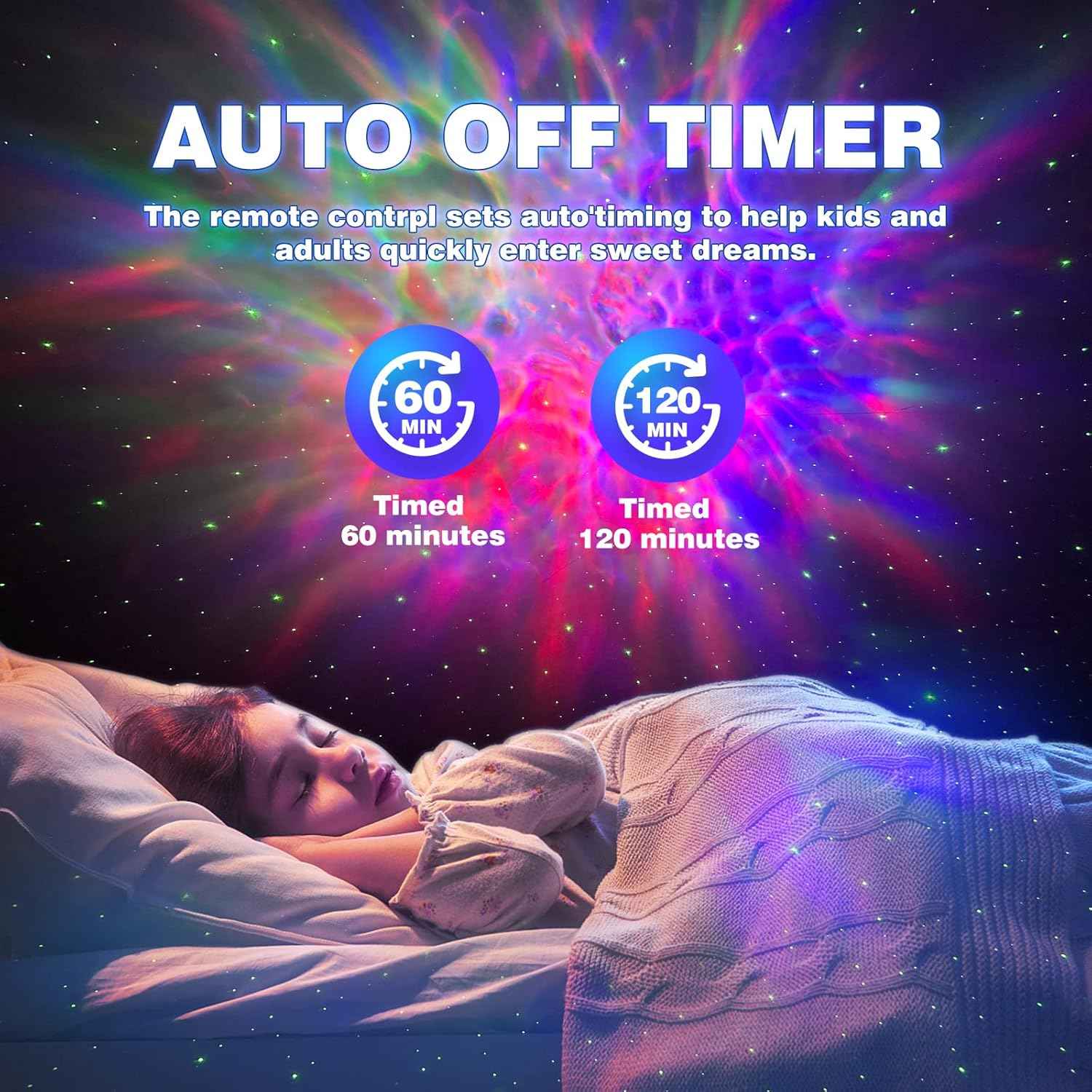 [Brand Name] Astronaut Galaxy Projector – Calming Meditation Corner Light, Star Nebula Sleep Aid with Timer