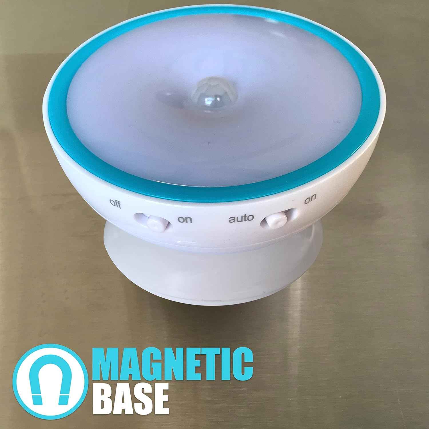 Cruise On Battery-Powered Motion Light – Travel-Friendly 360° LED Lamp for Cruise Staterooms and Rental Cabins