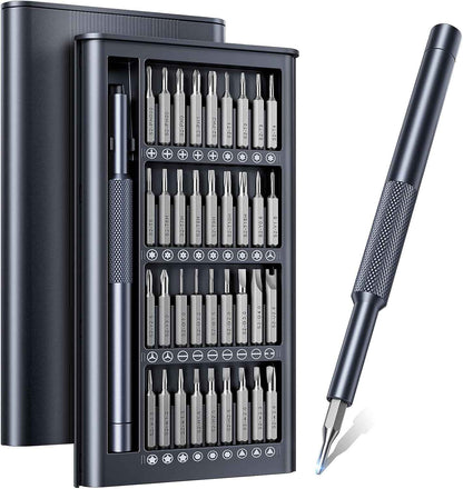 Wesdut 37-in-1 Mini Screwdriver Set – Compact All-in-One Driver Replacing a Drawer Full of Tools