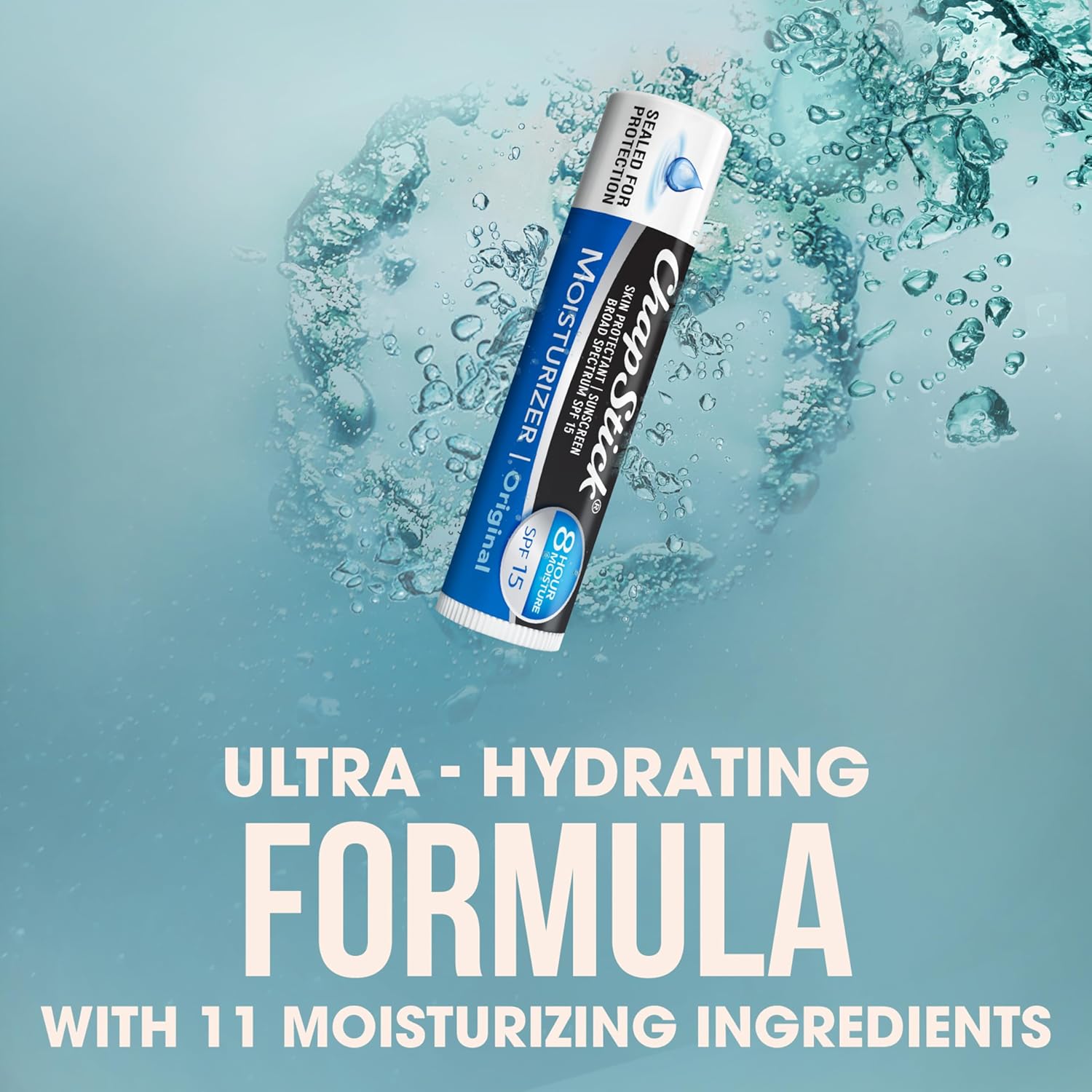 ChapStick_Moisturizer_Original_Lip_Balm_Tubes,_SPF_15_and_Skin_Protectant_-_0.15_Oz,_3_Count_(Pack_of_1)