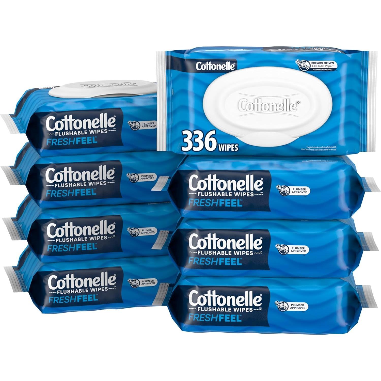 Fresh_Feel_Flushable_Wet_Wipes,_Adult_Wet_Wipes,_8_Flip-Top_Packs,_42_Wipes_Per_Pack_(336_Total_Wipes),_Packaging_May_Vary
