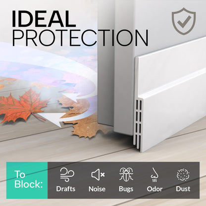 39-inch length with easy-trim customization for non-standard doors