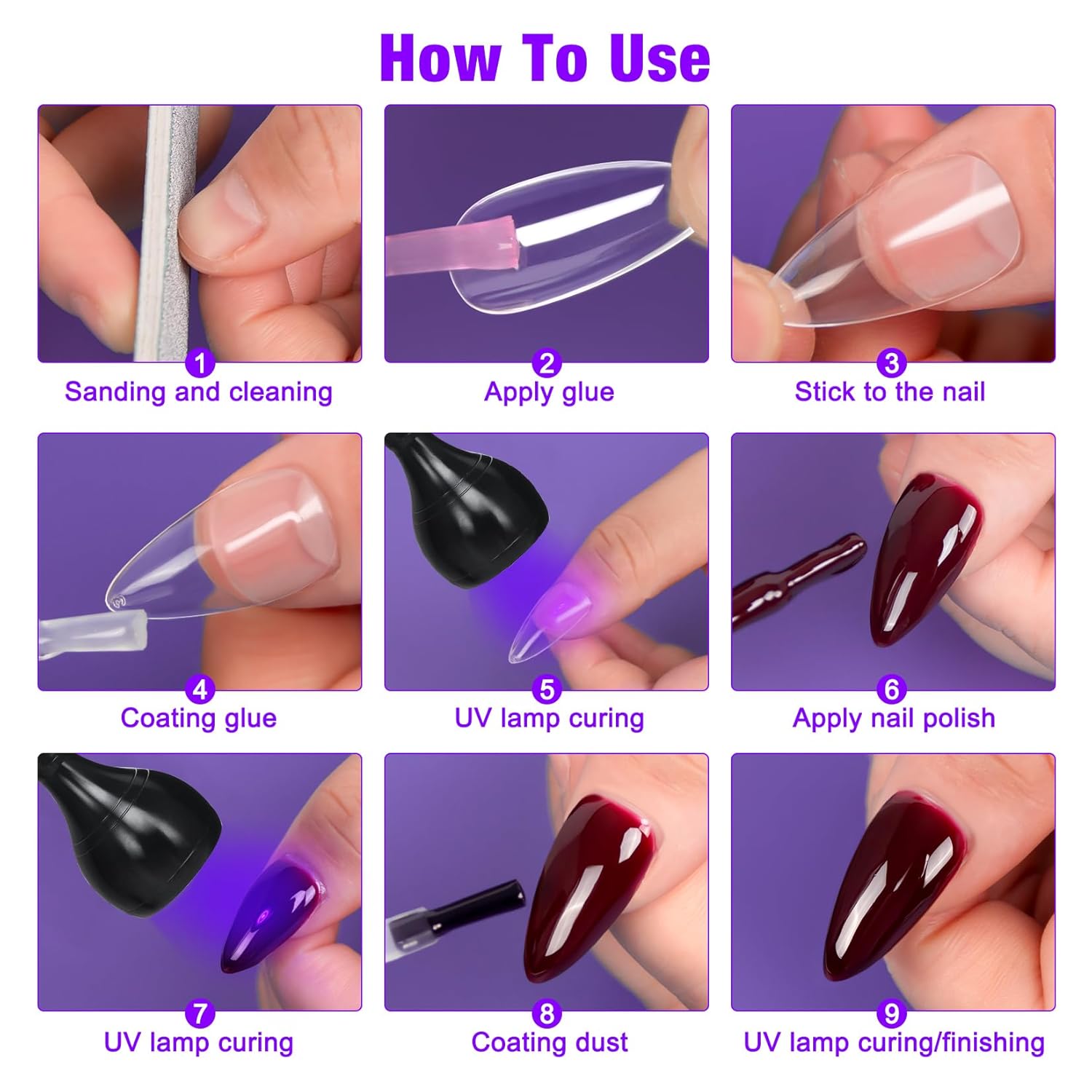 AORAEM_Nail_Lamp_LED_Nail_Manicure_Dryer_Curing_Light_with_Black_Gooseneck_and_Clamp_for_Gel_Nails