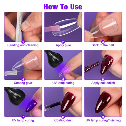 AORAEM_Nail_Lamp_LED_Nail_Manicure_Dryer_Curing_Light_with_Black_Gooseneck_and_Clamp_for_Gel_Nails