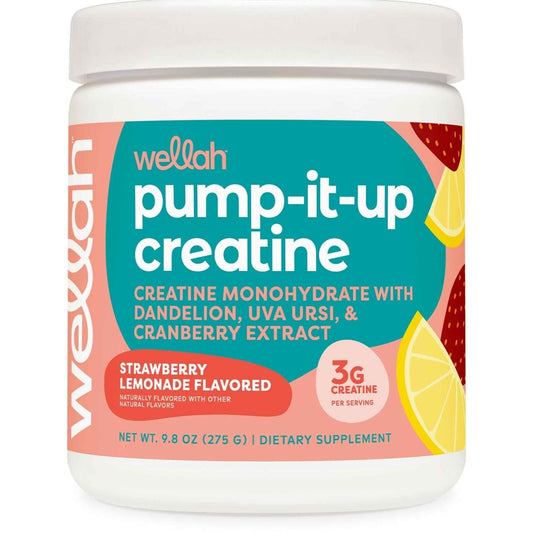 Wellah Pump-It-Up Creatine — Thoughtful Birthday Gift for Women Who Lift, Train, and Prioritize Their Health