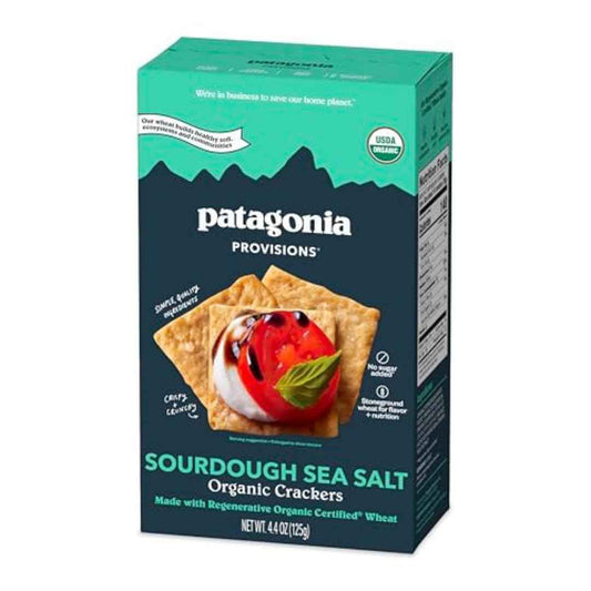 Patagonia Provisions Sourdough Crackers – Lightweight Trail Snack for Hiking and Backpacking