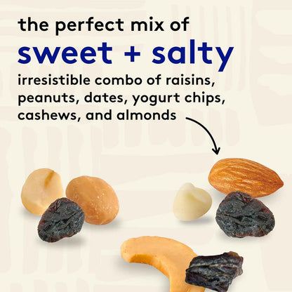 Snak Club Yogurt Trail Mix – Mindful Snacking Pantry Staple with No Artificial Colors, 3g Protein per Serving, 14 oz