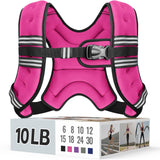 Weighted Vest – Trail-Ready Rucking Gear for Hiking and Outdoor Strength Sessions, Reflective for Low-Light Safety
