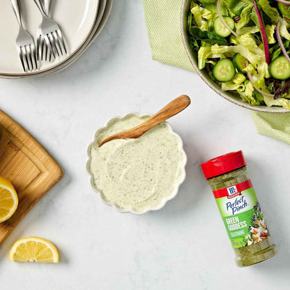 McCormick Perfect Pinch Green Goddess Seasoning – Mindful Home Cooking Spice for Calming Weeknight Dinners